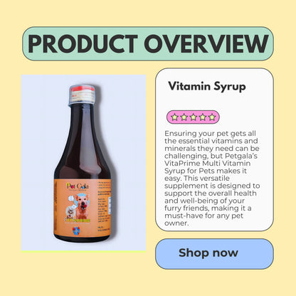 Vitamin Syrup for Dogs 200ml